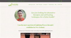 Desktop Screenshot of michele-therapies.com